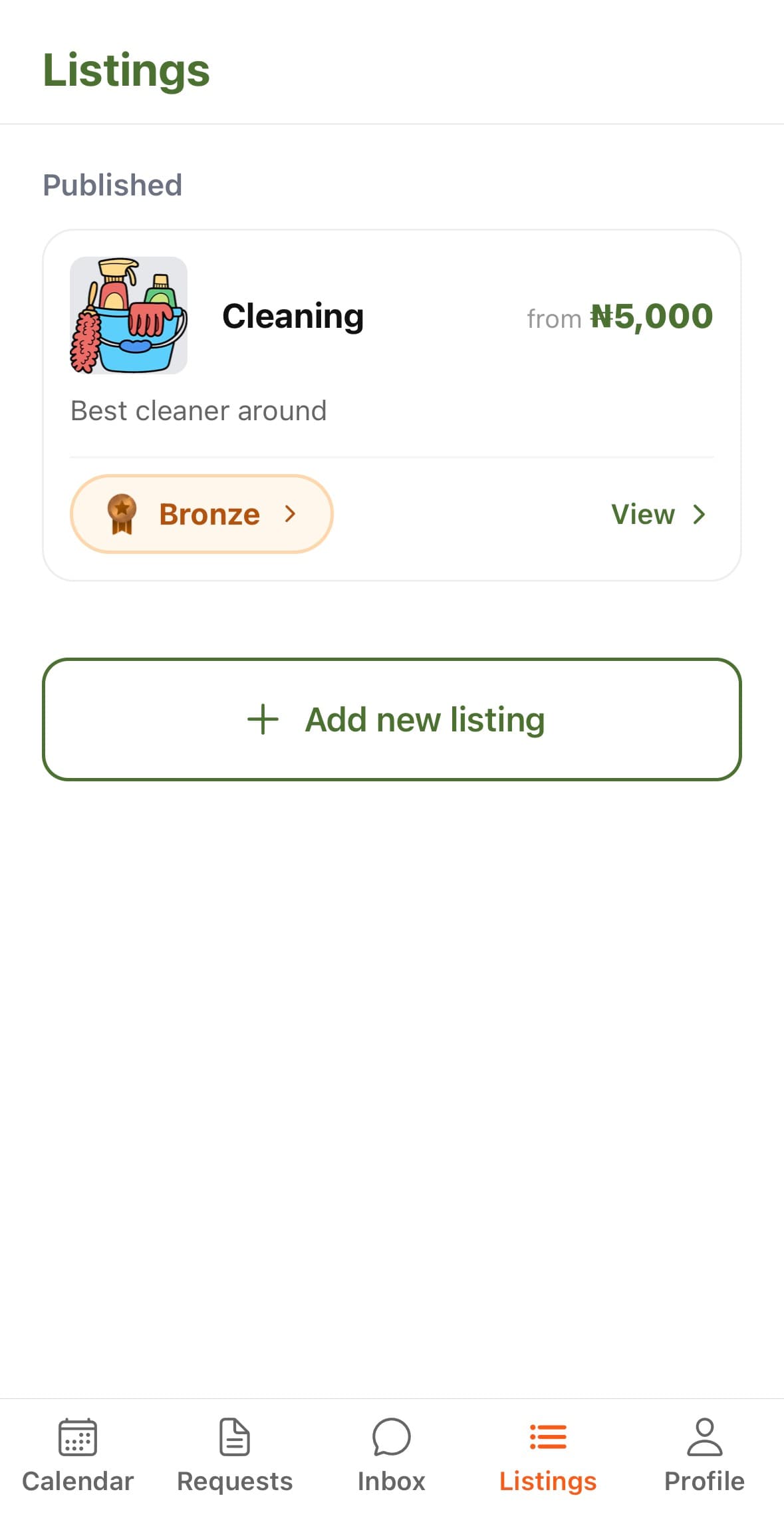 Jolloyard app — a published provider listing